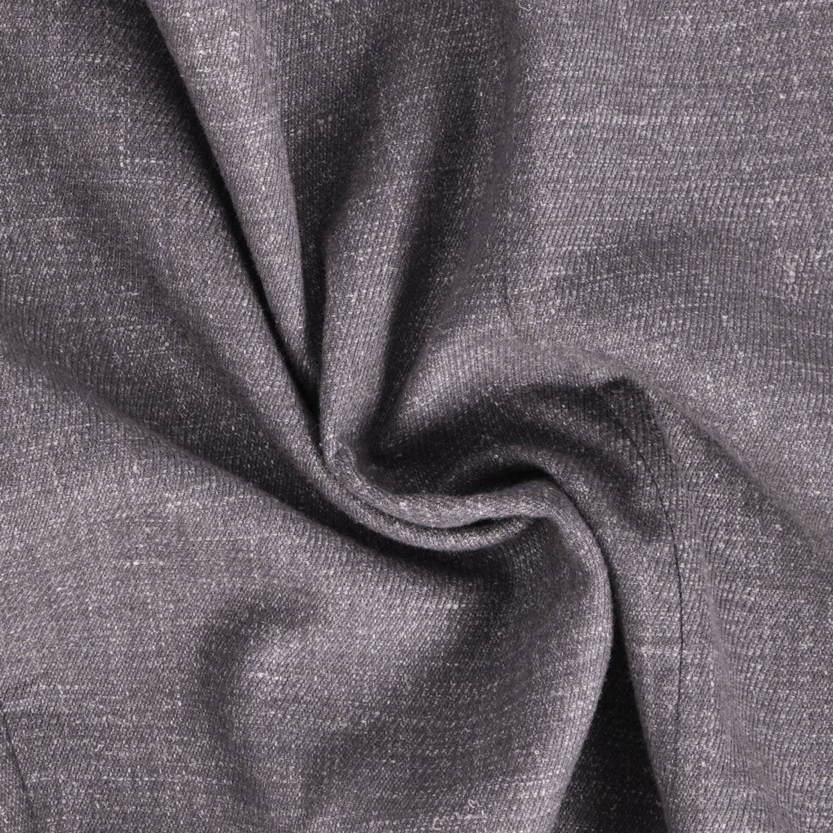 Hermes Coat Long Double Face Belt Outer Cashmere Silk Gray 34 — view 8