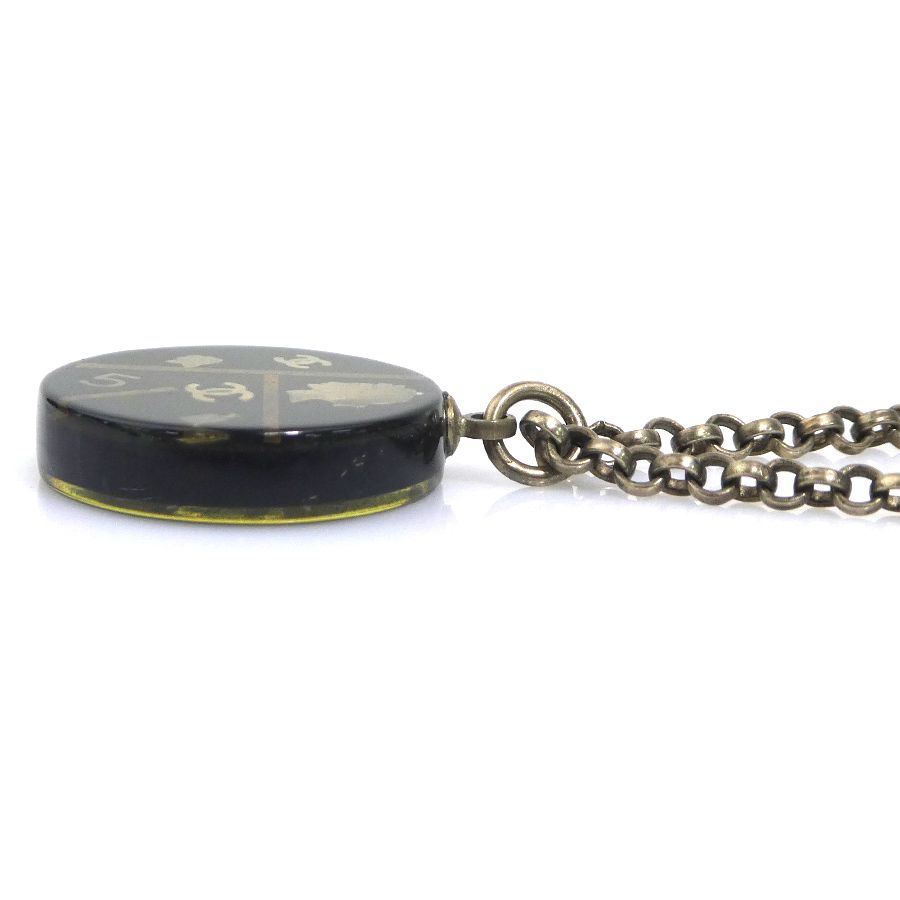 Chanel Necklace CC Logo — view 3