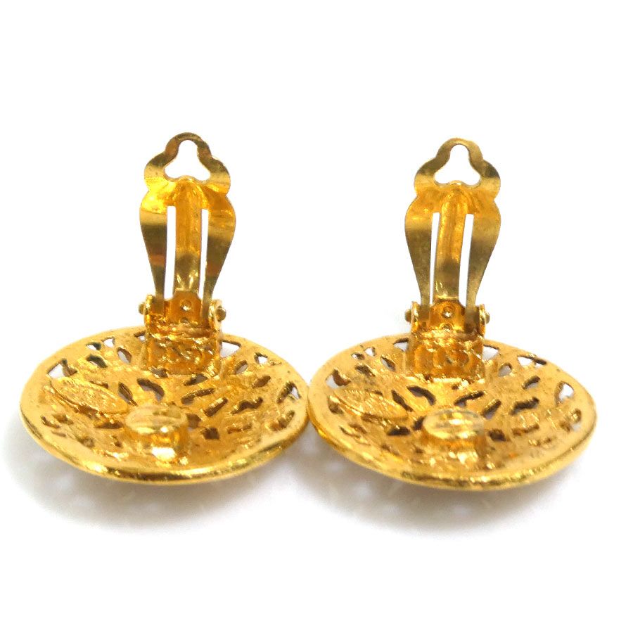 Chanel Earrings CC Logo — view 6
