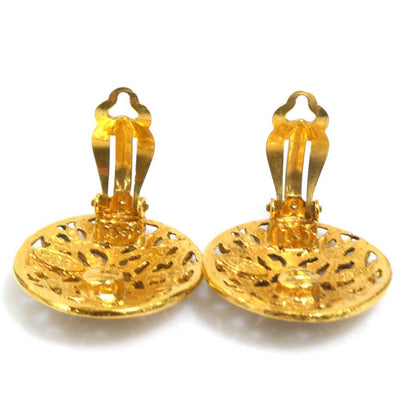 Chanel Earrings CC Logo — view 6