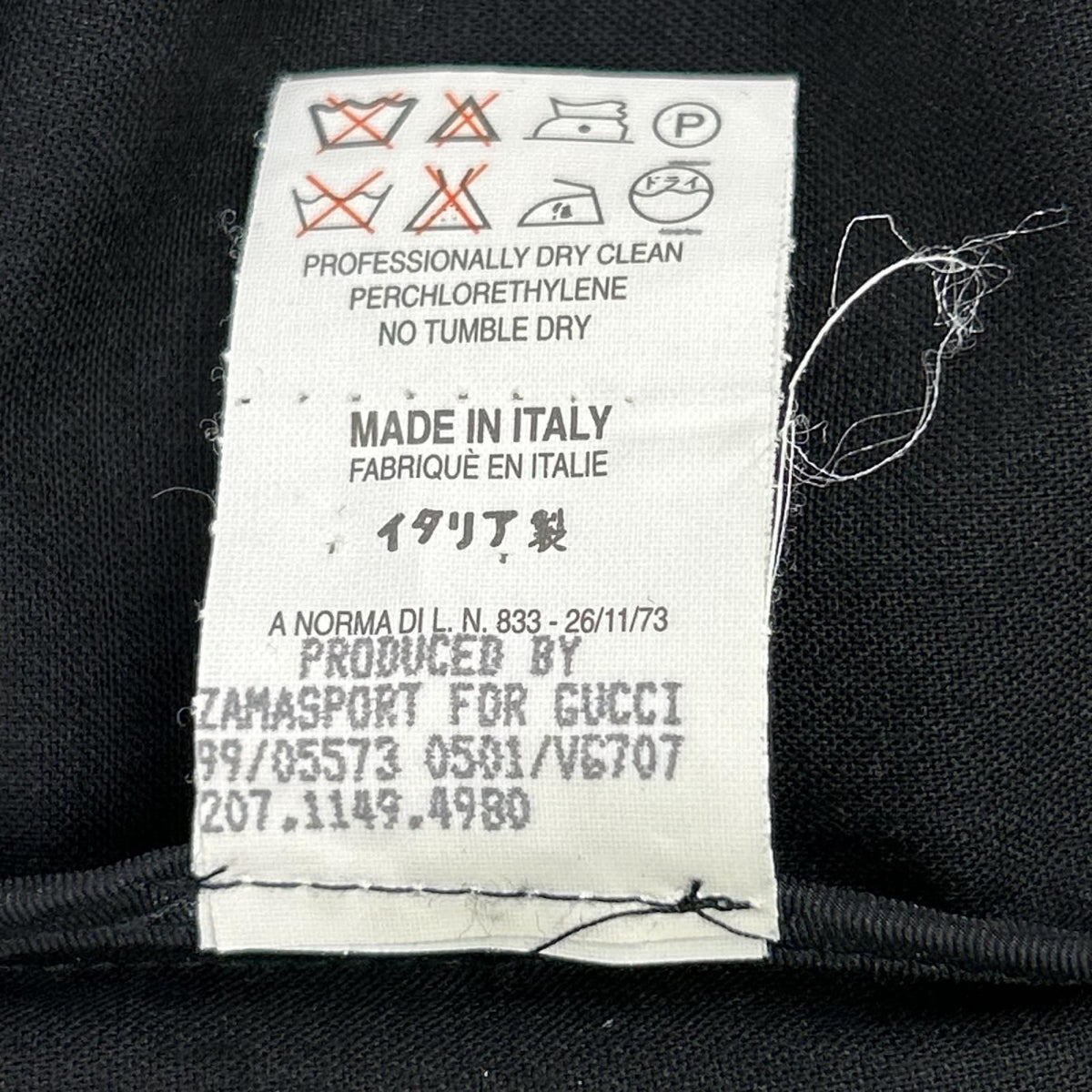 Gucci Tom Ford Era Black Tailored Jacket 38 — view 6