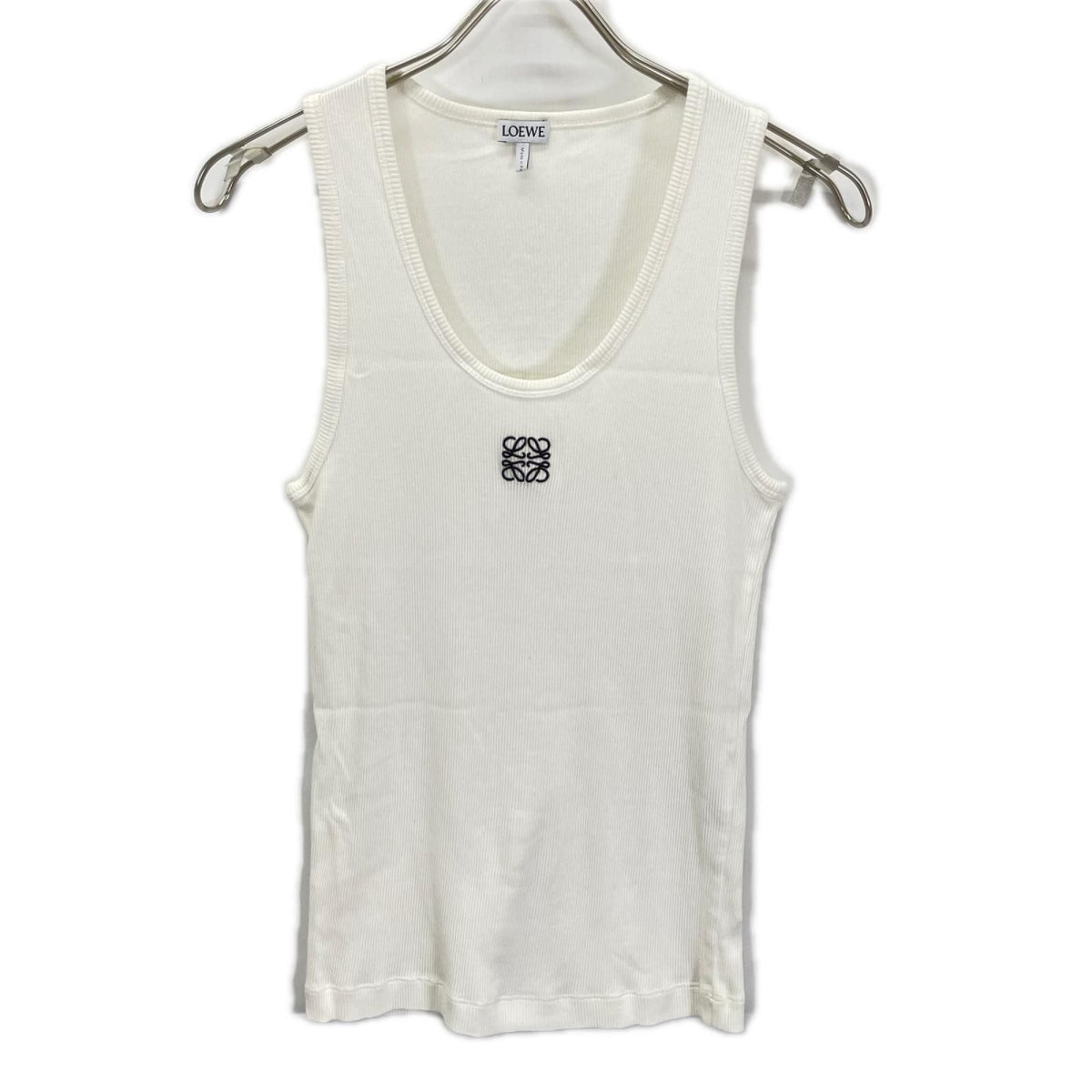Loewe White Anagram Tank Top XS