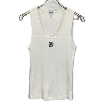 Loewe White Anagram Tank Top XS