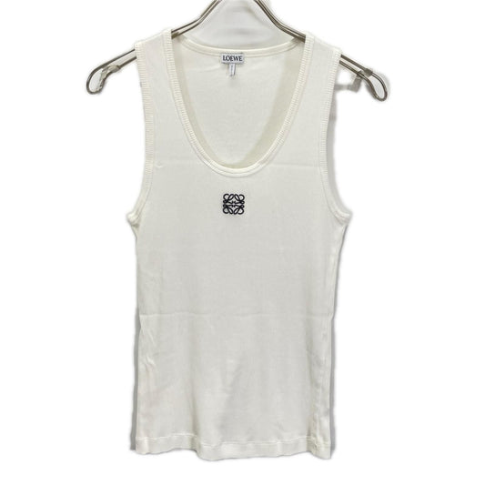 Loewe White Anagram Tank Top XS