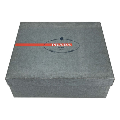 Prada Suede Cross Strap Platform Sandals Black — view 7