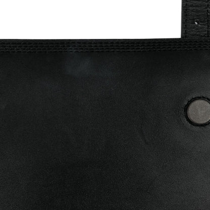 Loewe Leather Military Messenger Bag Gray Taupe — view 8