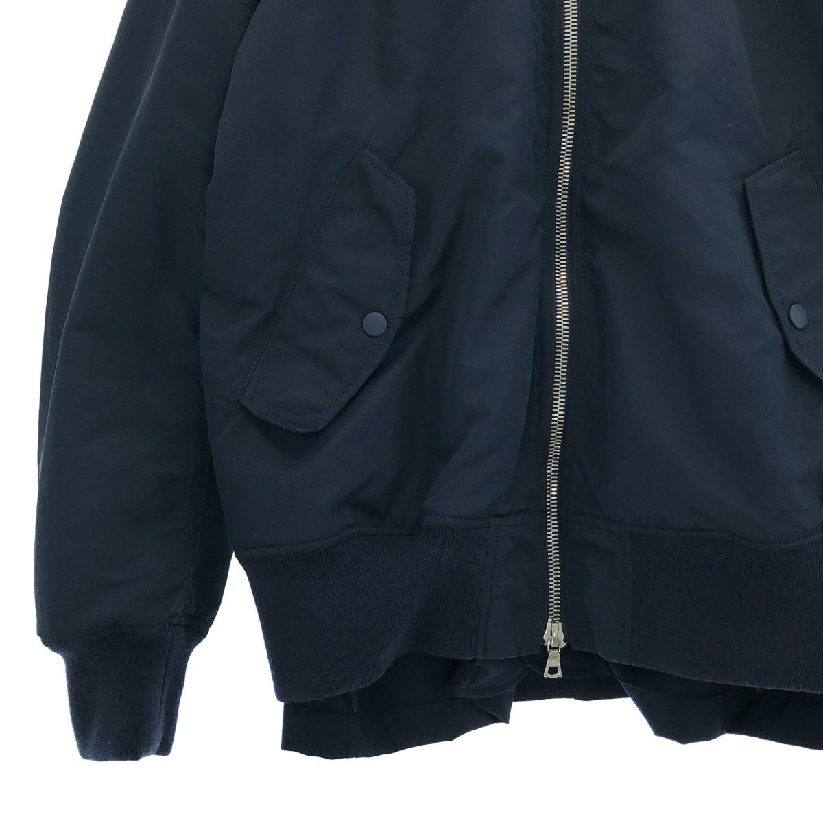Loro Piana Hiroshi Fujiwara Reversible Tailored Jacket Bomber Navy M — view 3