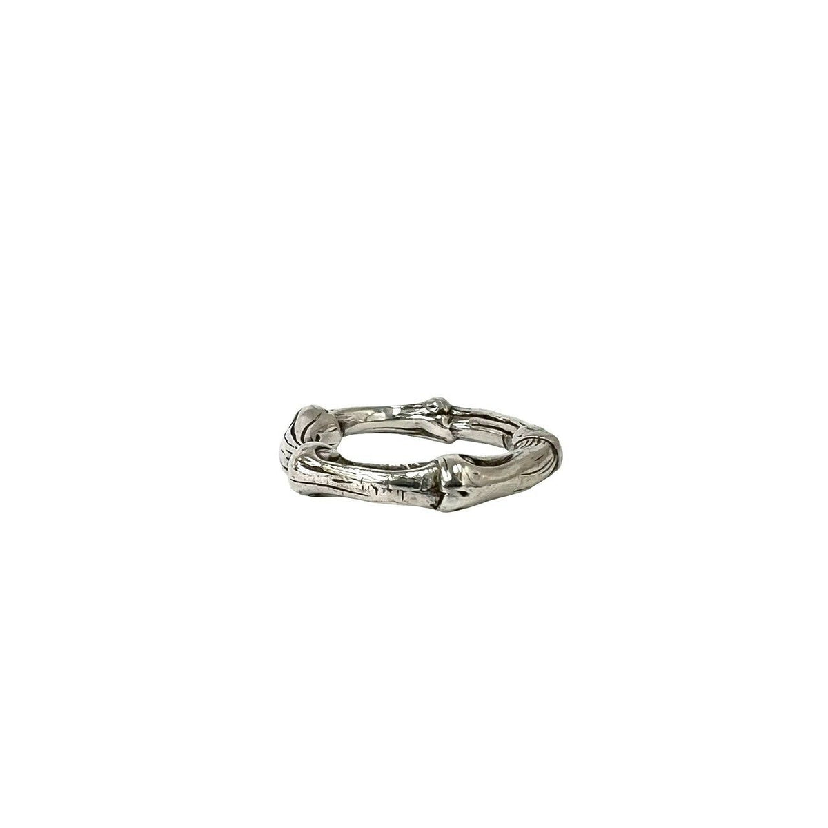 Tiffany & Co Vintage Bamboo Ring 925 Sterling Silver — view 6
