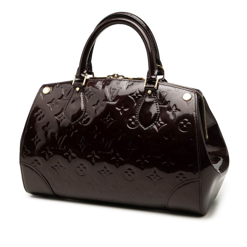 Louis Vuitton Monogram Vernis Santa Monica 2-Way Shoulder Bag Amarante Purple — view 2