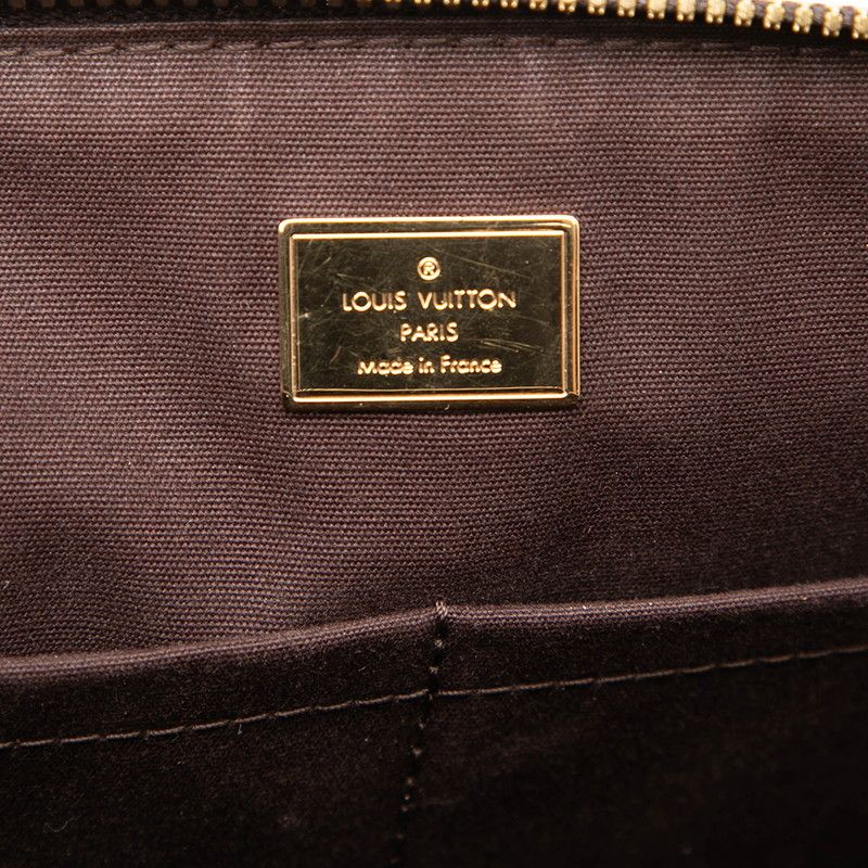 Louis Vuitton Monogram Vernis Santa Monica 2-Way Shoulder Bag Amarante Purple — view 5