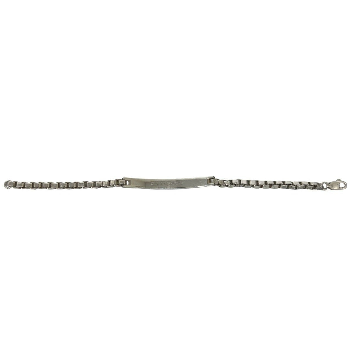 Tiffany & Co Vintage Venetian ID Bracelet 925 Sterling Silver — view 6