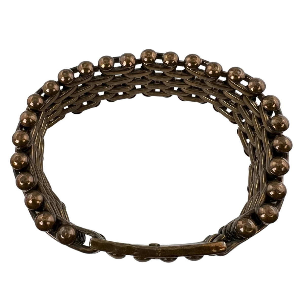 Chanel Vintage CC Logo Blanc Bracelet — view 2
