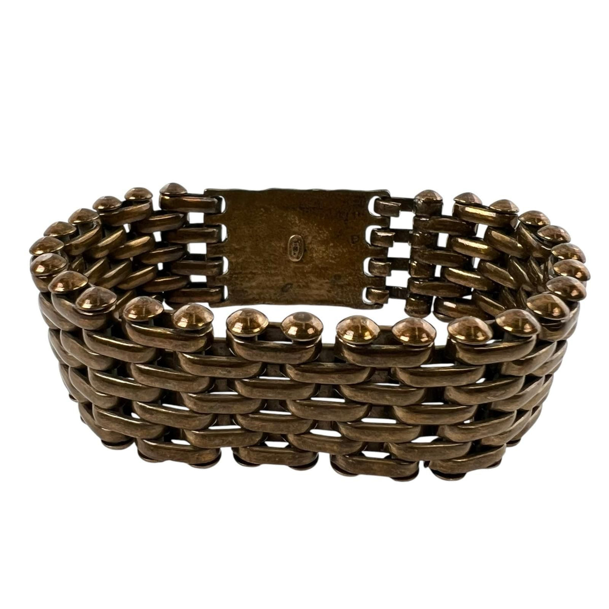 Chanel Vintage CC Logo Blanc Bracelet — view 3