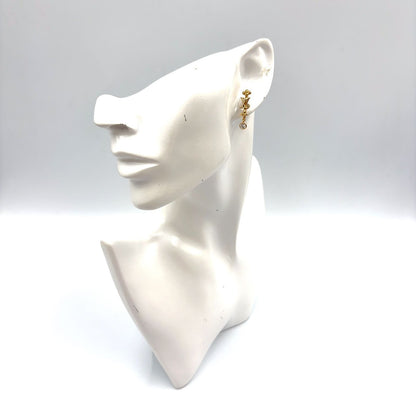 Louis Vuitton LV in the Sky Gold Plated Earrings — view 8