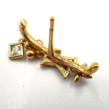 Louis Vuitton LV in the Sky Gold Plated Earrings — view 6