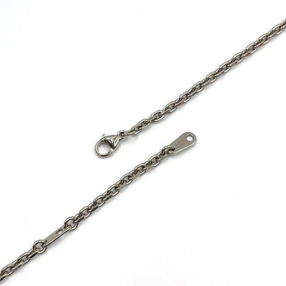 Louis Vuitton Chain LV Yours Metal Silver Necklace — view 8