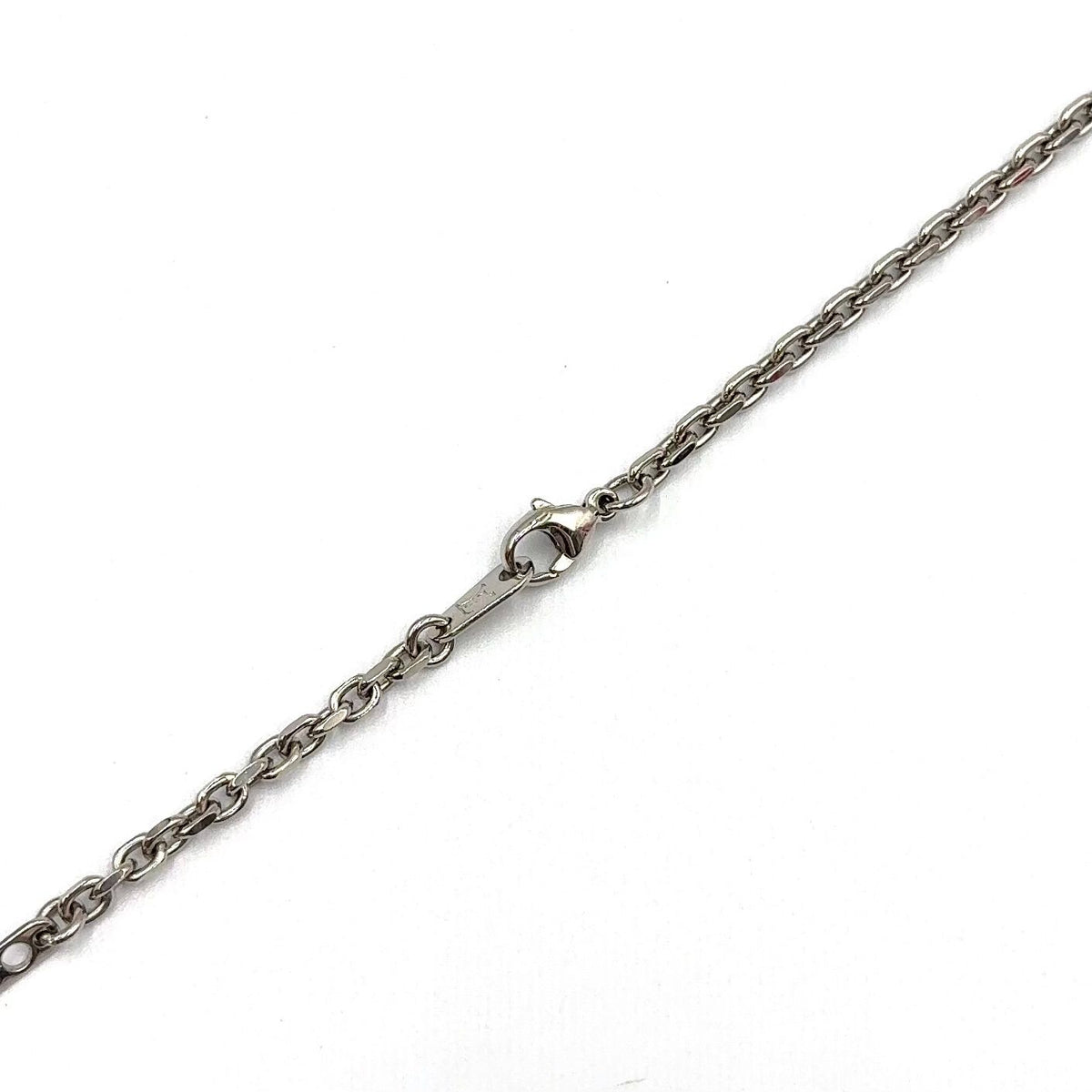 Louis Vuitton Chain LV Yours Metal Silver Necklace — view 7