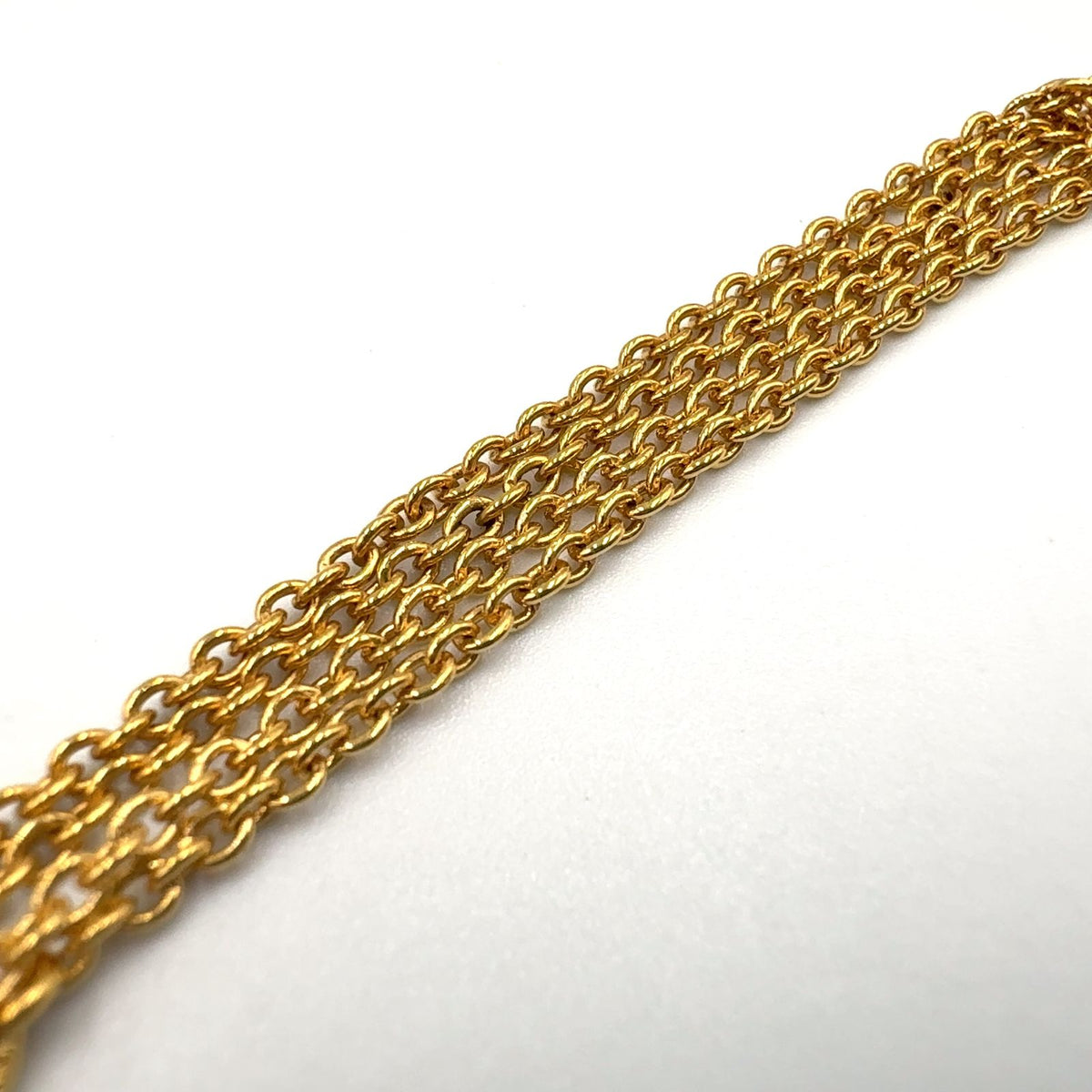 Louis Vuitton Corrie Loulou Glam Color Stone Gold Pink Necklace — view 6
