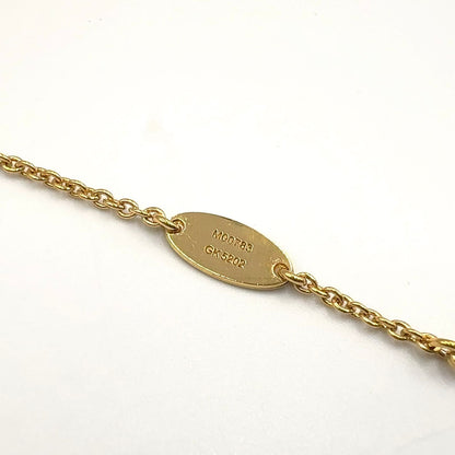 Louis Vuitton Corrie Loulou Glam Color Stone Gold Pink Necklace — view 5