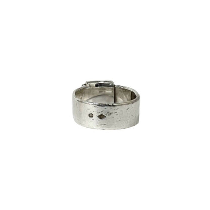 Hermes Vintage Folding Ring 925 Sterling Silver — view 6