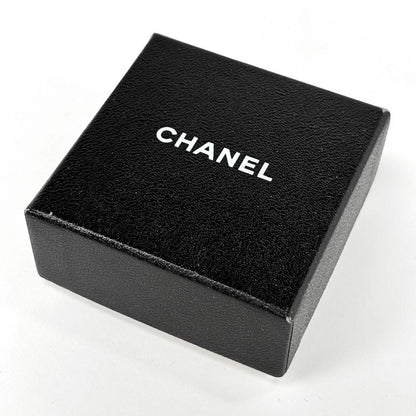 Chanel Necklace CC Logo Metal Rhinestone Silver — view 6
