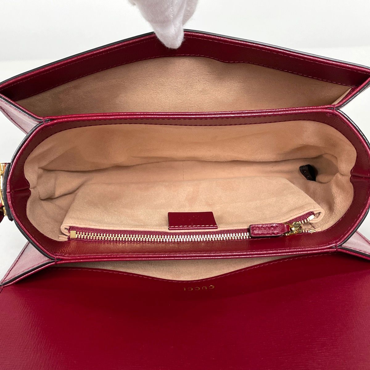 Gucci Horsebit 1955 Medium Shoulder Bag Leather — view 7