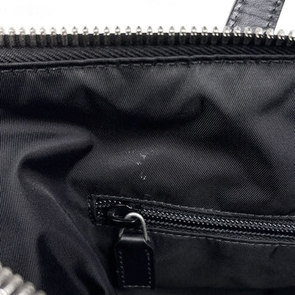 Gucci Tote Bag Sherry Line Web Canvas Black — view 8