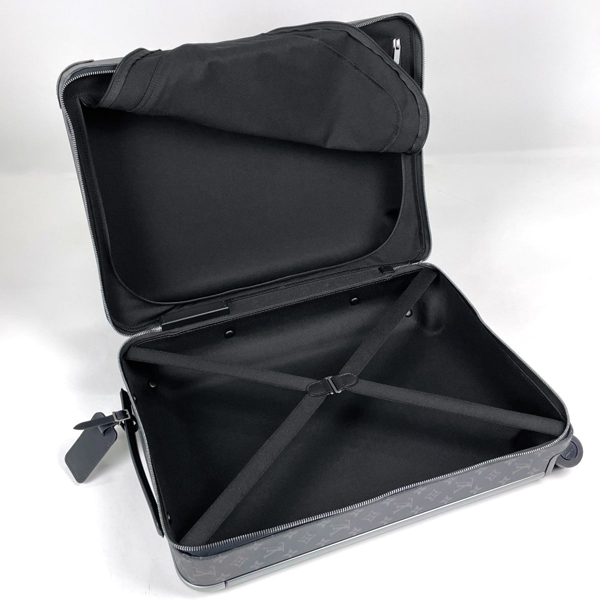 Louis Vuitton Horizon 50 Travel Bag Carry Case Tsa Lock Monogram Eclipse Noir — view 8
