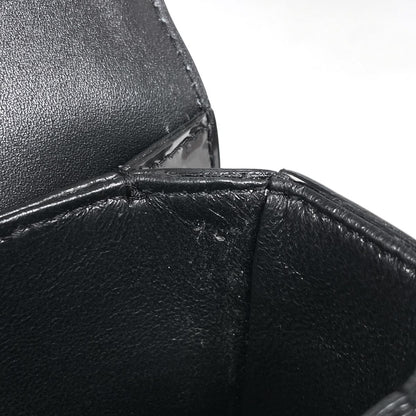 Saint Laurent Solferino Medium Shoulder Bag Patent Leather Black — view 7