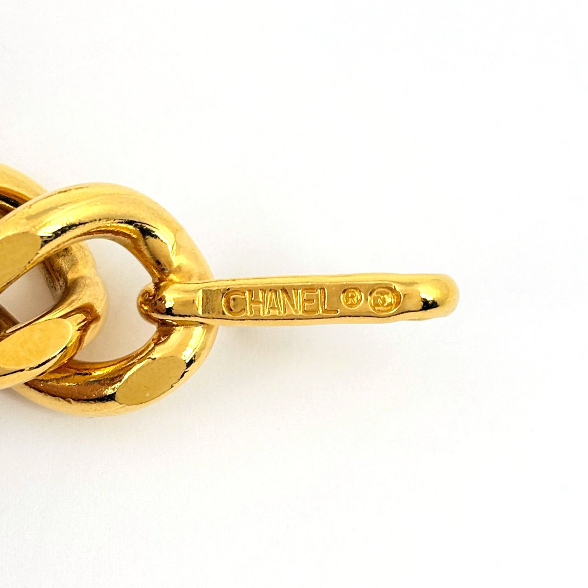 Chanel Belt CC Logo 31 Rue Cambon Gold Plated — view 6