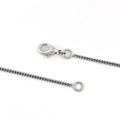Chanel Necklace CC Logo Faux Pearl Silver Plated Rhinestone — view 3
