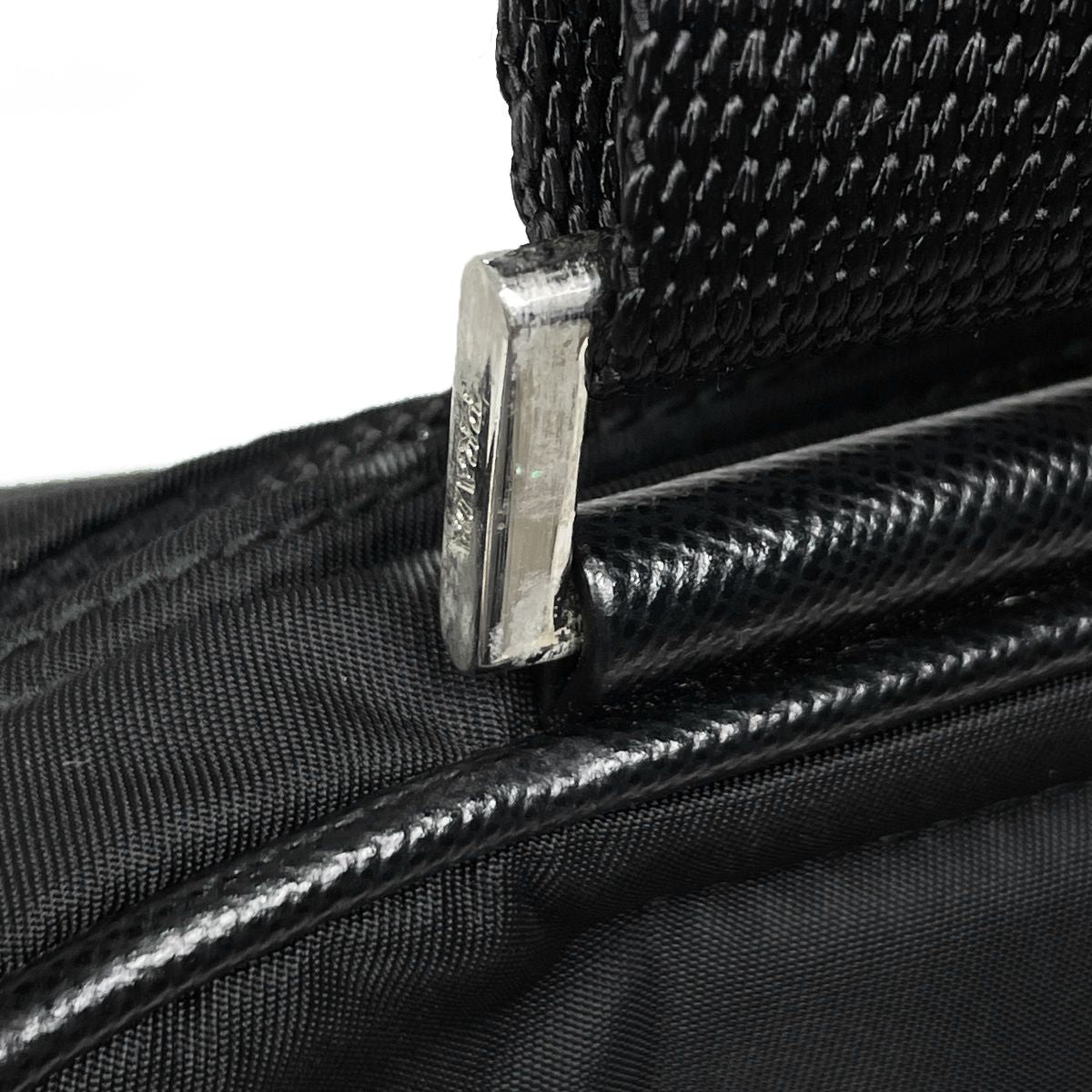 Prada Shoulder Bag Nylon Nero — view 4