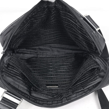 Prada Shoulder Bag Nylon Nero — view 7