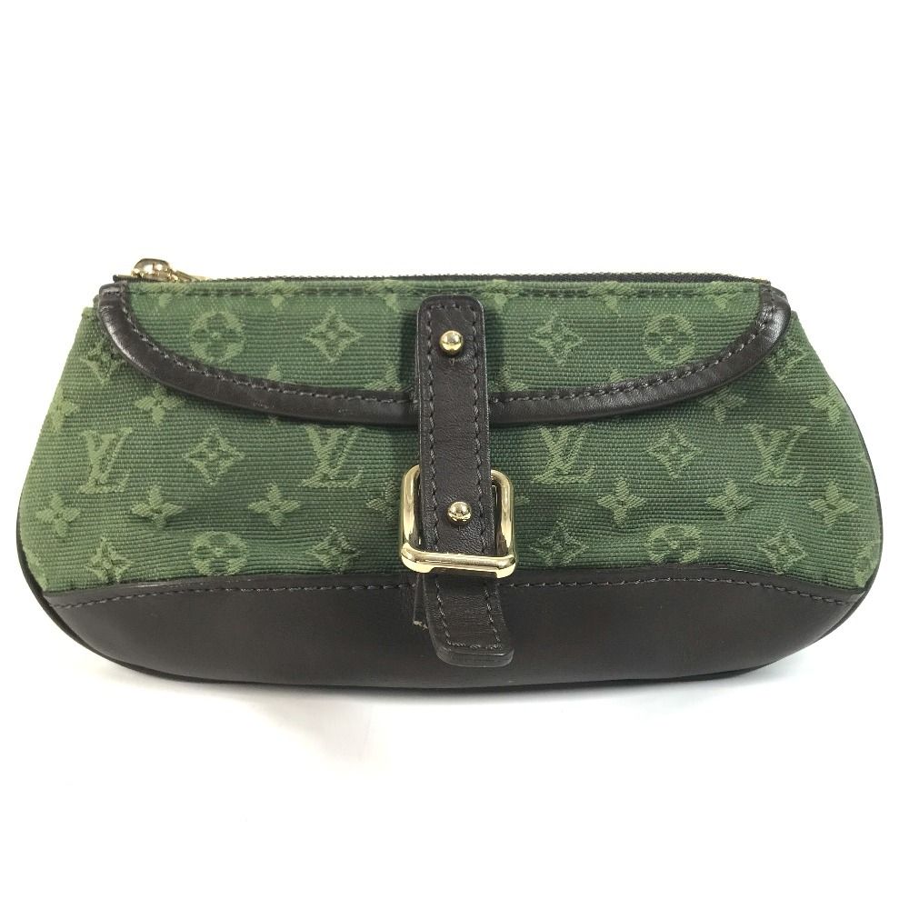 Louis Vuitton Pouch Ansophie Monogram Mini Canvas Khaki