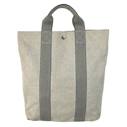 Hermes Handbag Fourre Tout Cabas Canvas Black — view 2