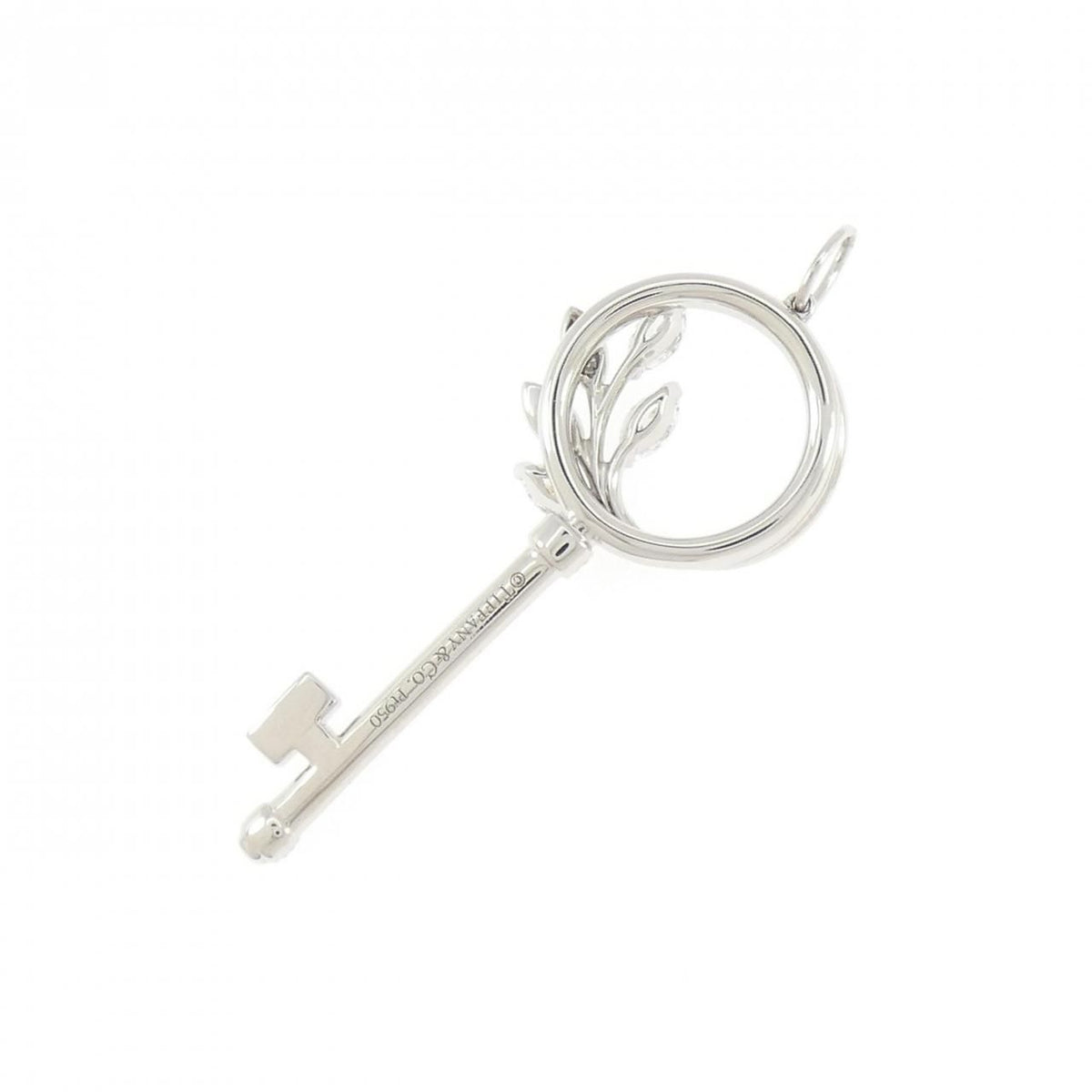 Tiffany & Co Victoria Vine Circle Key Pendant — view 2