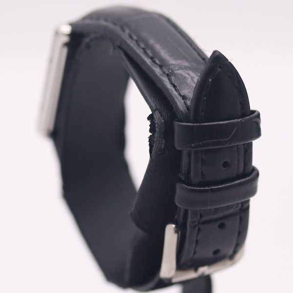 Cartier Tank Basculant Navy Dial Watch — view 2