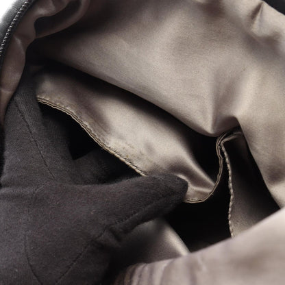 Chanel Boston Bag Quilted Black Leather — view 6