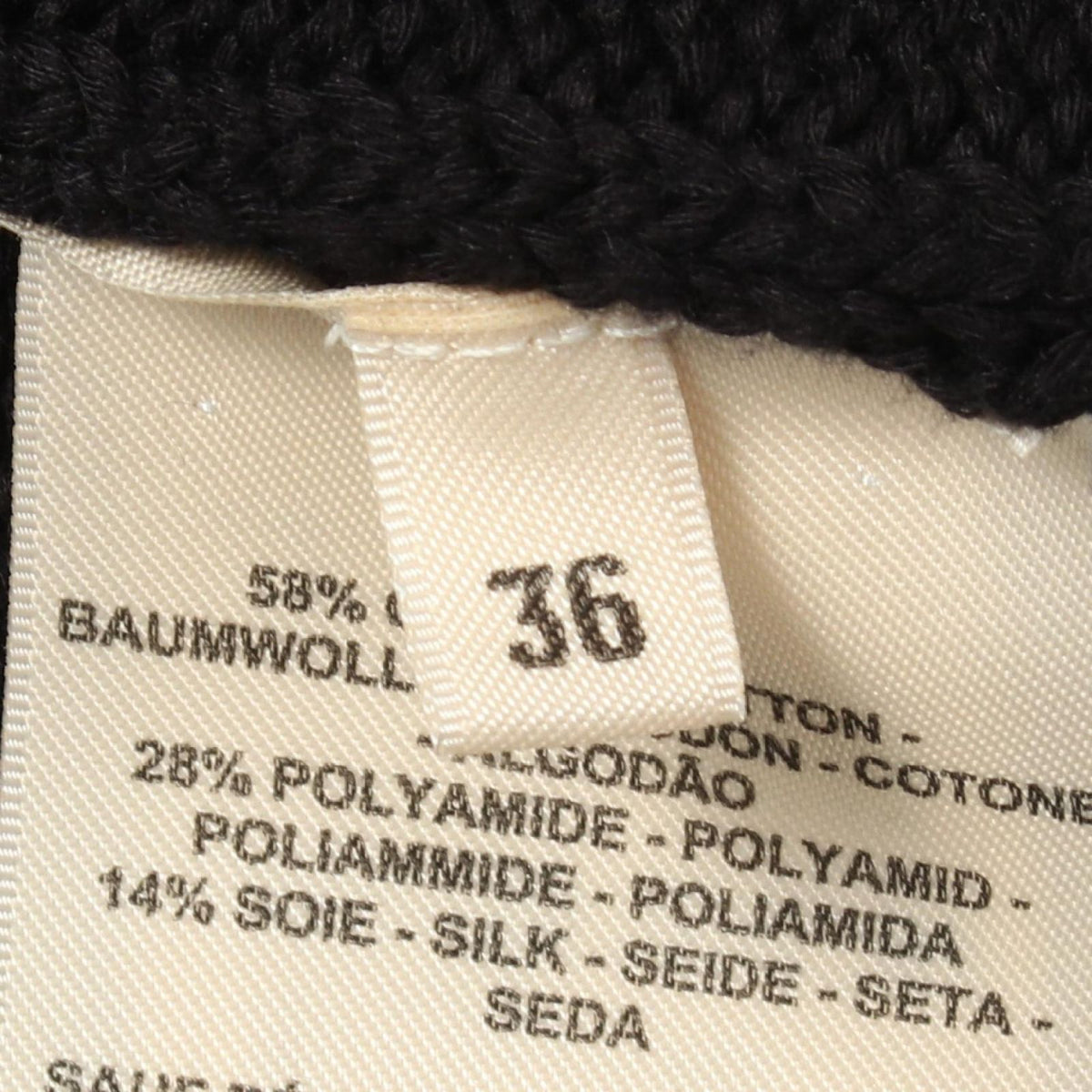 Hermes Knit Candy Libris Cropped Cotton Silk Sweater — view 5
