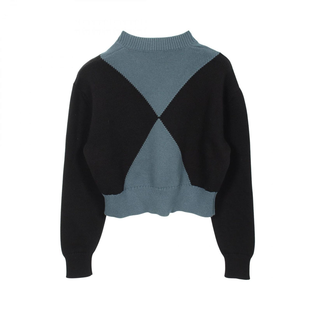 Hermes Knit Candy Libris Cropped Cotton Silk Sweater — view 2