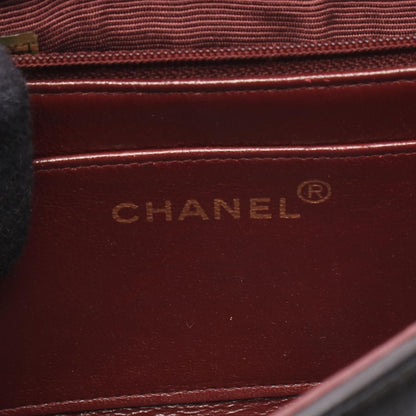 Chanel Shoulder Bag Quilted Diana Flap Black Lambskin Chain — view 4