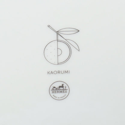 Hermes Tableware Dessert Plate Kaorumi Nectarine — view 3