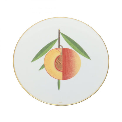 Hermes Tableware Dessert Plate Kaorumi Nectarine