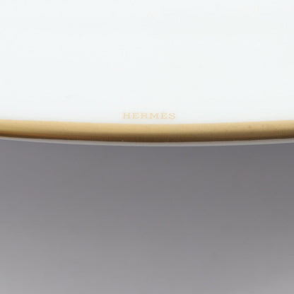 Hermes Tableware Oval Platter Passifolia GM Leaf — view 7