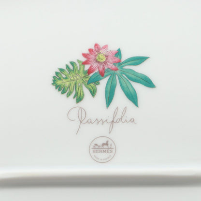 Hermes Tableware Oval Platter Passifolia GM Leaf — view 5