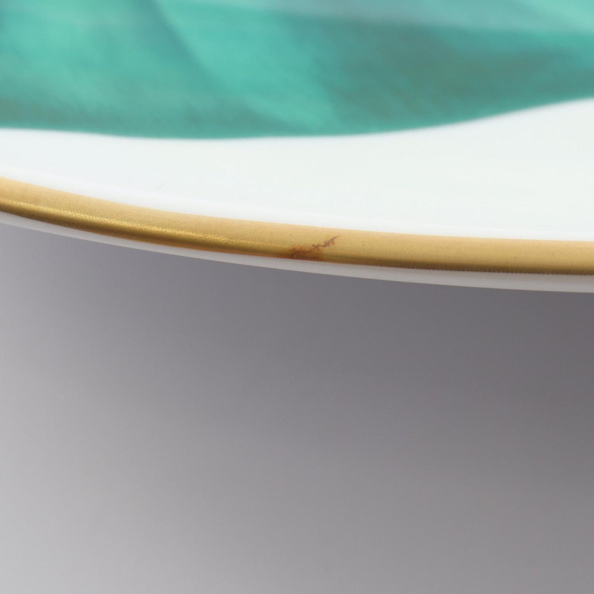 Hermes Tableware Oval Platter Passifolia GM Leaf — view 8