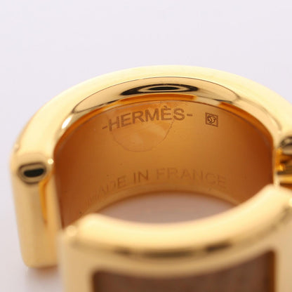 Hermes Olympe PM Leather Ear Cuff Earring — view 3