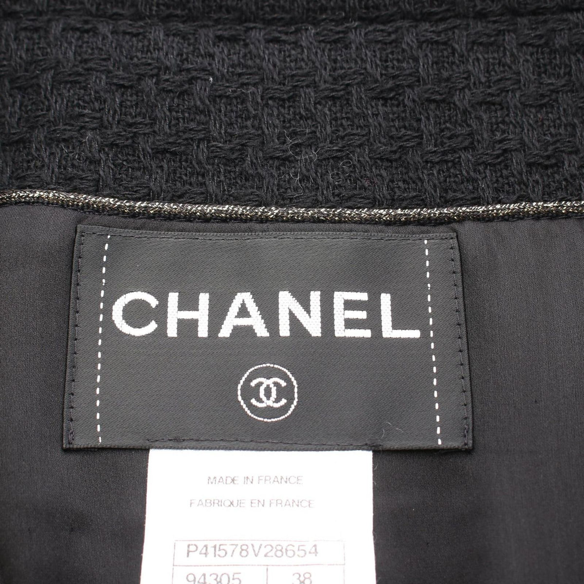 Chanel Coco Buttons Wool Coat — view 3