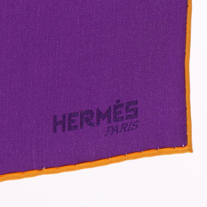 Hermes Scarf Carre 70 a Dos Re Silk — view 2