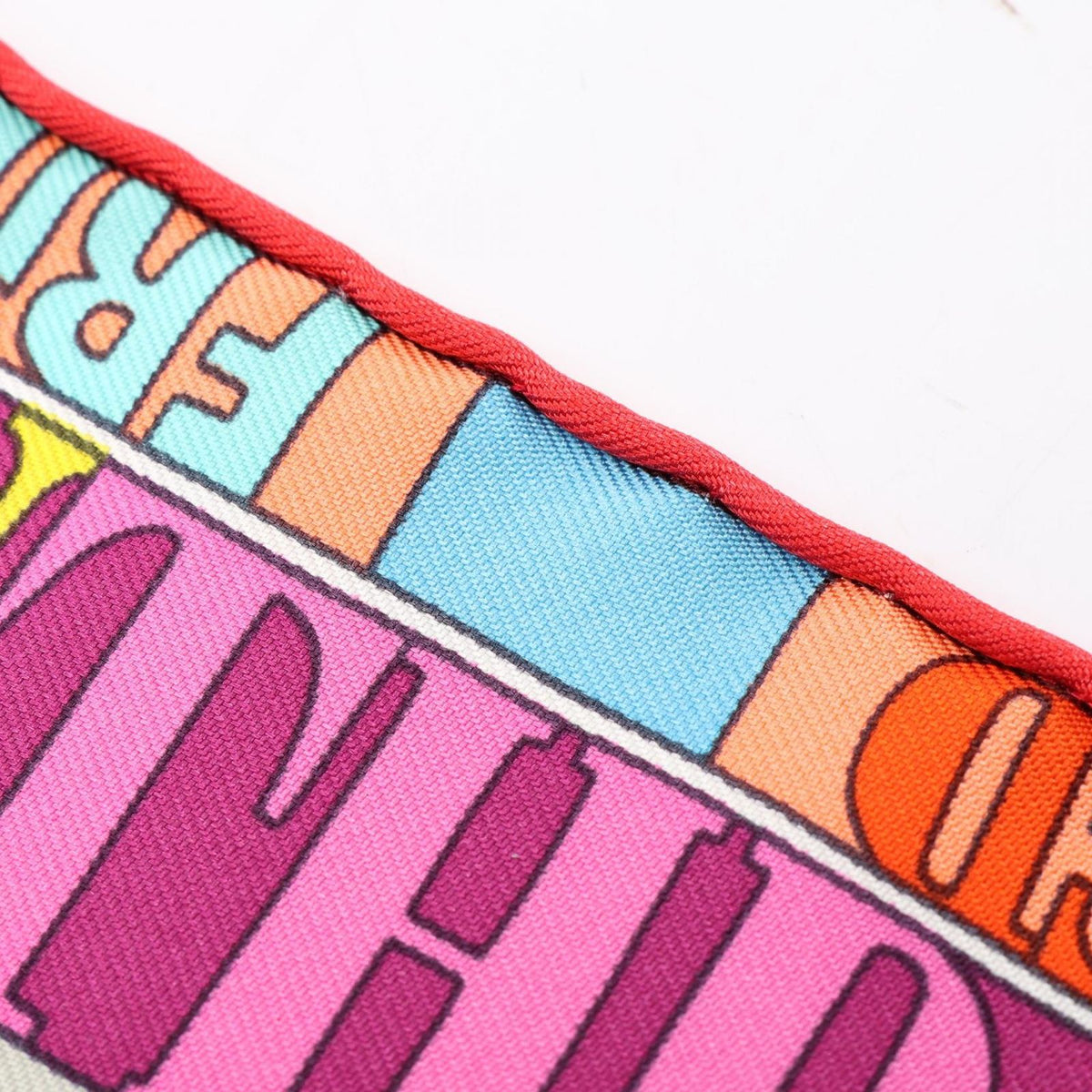 Hermes Scarf Petit Carre 40 Mots de Soie Silk — view 4